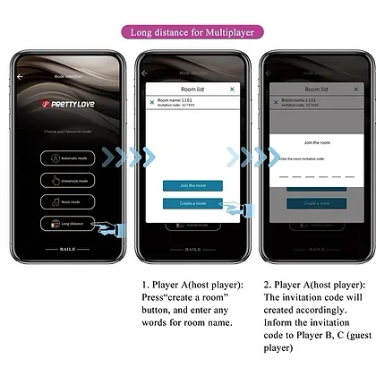 Pretty Love Shey — 10+10 Funcții, Control App, Reîncărcabil