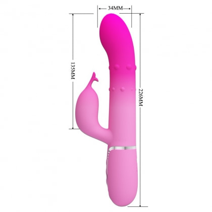 Pretty Love Shima — Rabbit Reîncărcabil, 7 Moduri, Roz