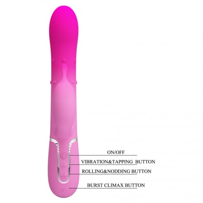 Pretty Love Shima — Rabbit Reîncărcabil, 7 Moduri, Roz