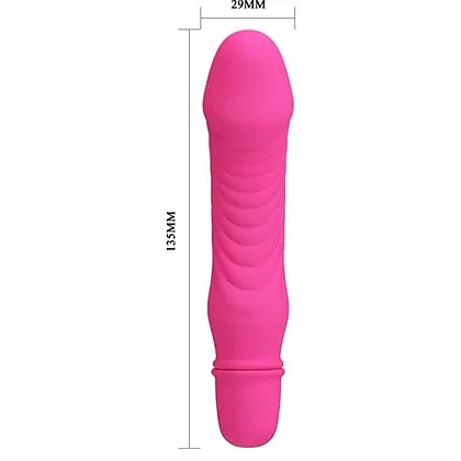 Pretty Love Stev Pink — Mini Vibrator 10 Funcții Roz