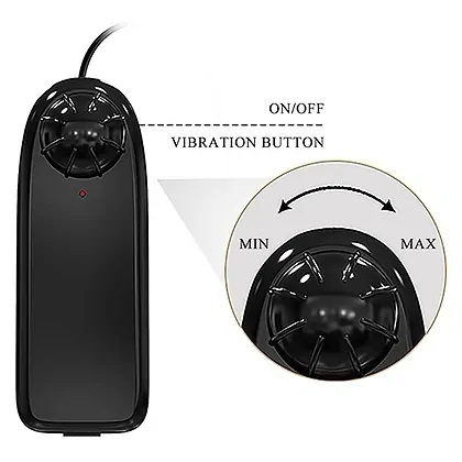 Pretty Love Zebulon — Dildo Realist 19,4 cm cu Ventuză