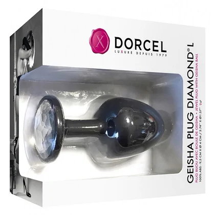 Anal Plug Dorcel Geișă Plug Diamond L Negru