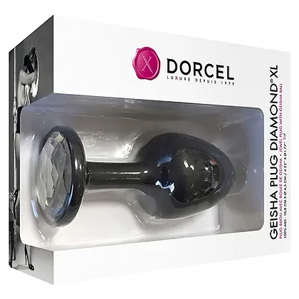Anal Plug Dorcel Geisha Plug Diamond XL Negru