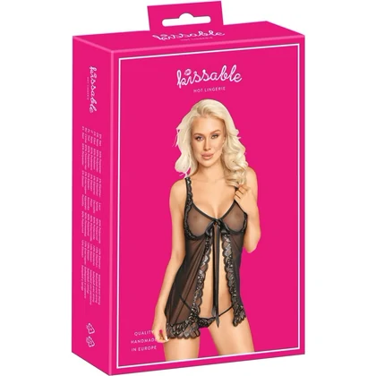 Babydoll Kissable Sandra Negru S-M