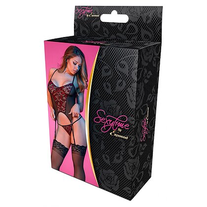 Babydoll Magic Silk Fly Away Negru S-M