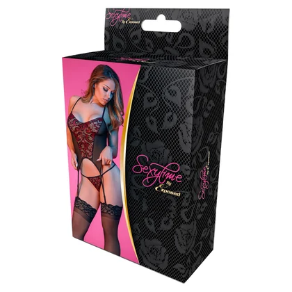 Babydoll Magic Silk Fly Away Negru S-M