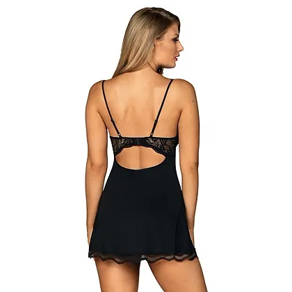 Babydoll Obsessive Luvae Negru S-M