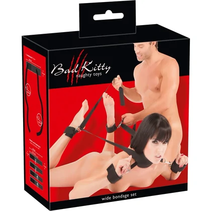 Bad Kitty Bondage Set Negru