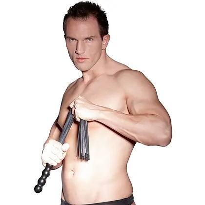 Bici Flogger Piele Negru