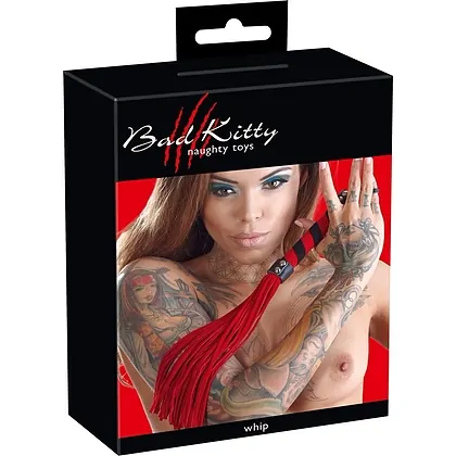 Bici Red Flogger Bad Kitty Roșu
