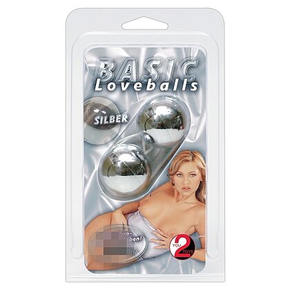 Bile Vaginale Loveballs Argintiu