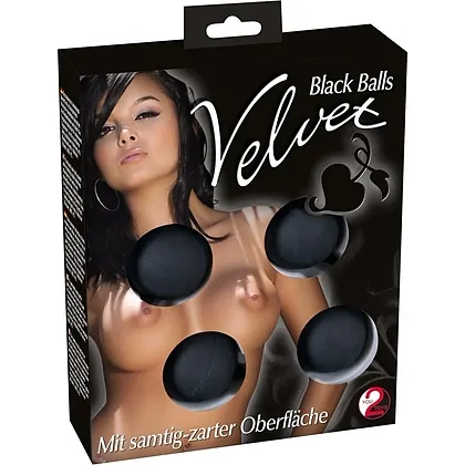 Bile Vaginale Velvet 4 Negru