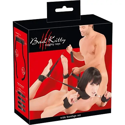 Bad Kitty Bondage Set Negru