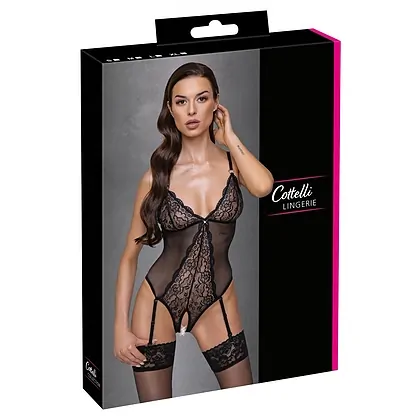 Body Decupat Cottelli Collection Fun Negru S