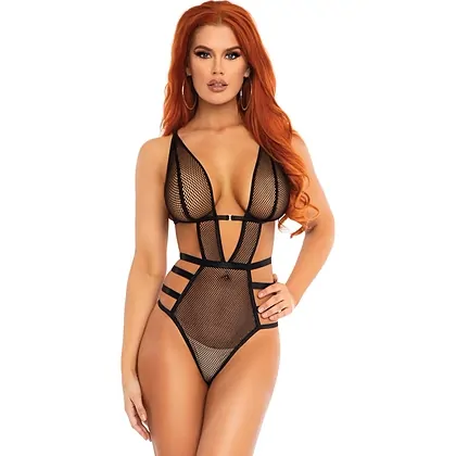 Body Leg Avenue Net Cut Out Allesia Negru S