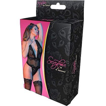 Body Magic Silk Heavenly Negru S-M
