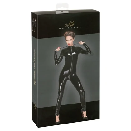 Catsuit Noir Handmade F188 Negru S