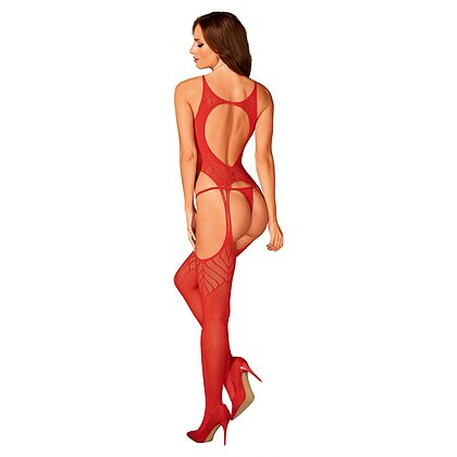 Catsuit Obsessive N122 Roșu S-L