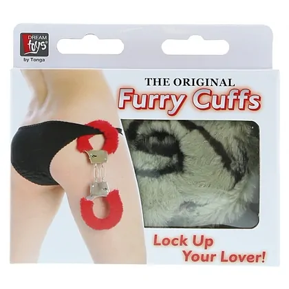 Cătușe Metal Handcuff With Plush Zebră Zebra