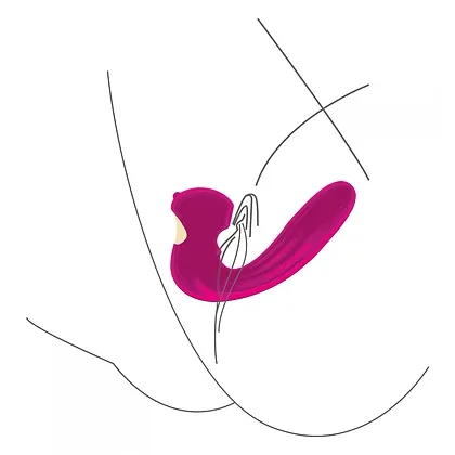 Celestial Love Vibe Stimulator Fuchsia