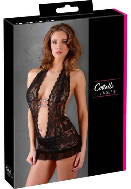 Chemise Cottelli Collection Jocelyn Negru S