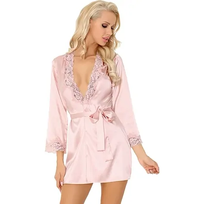 Chemise Cu Halat LivCo Ainhoan Roz S-M