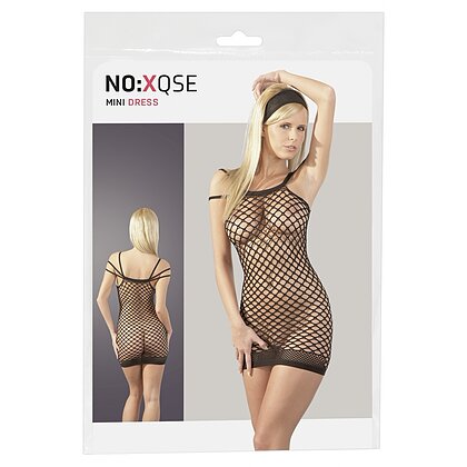 Chemise No:Xqse Din Plasă Elise Negru S-L