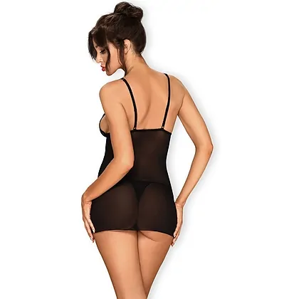 Chemise Obsessive Lucita Negru S-M