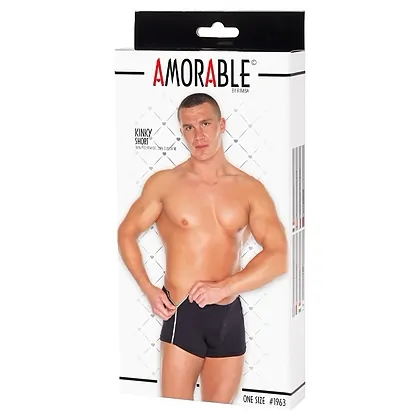 Chilot Amorable Boxer Shorts Negru S-L