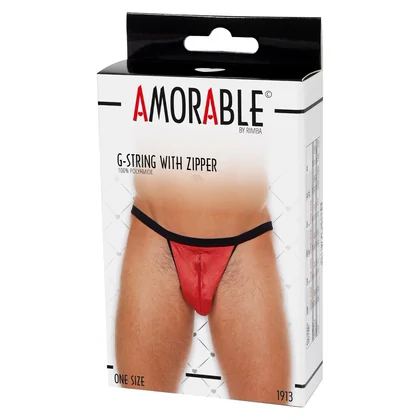 Chilot Amorable Lucas With Zipper Roșu S-L