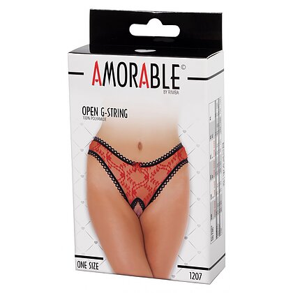 Chilot Amorable Open Adeline Roșu S-L