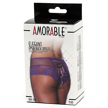 Chilot Amorable Open Back Mov S-L
