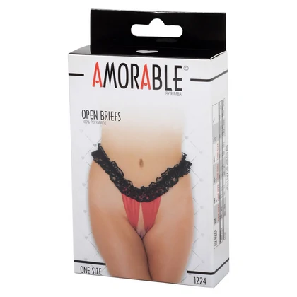 Chilot Amorable Open Elliana Roșu S-L