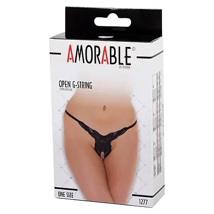 Chilot Amorable Open Jenny Negru S-L