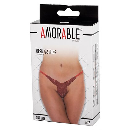 Chilot Amorable Open Jenny Roșu S-L