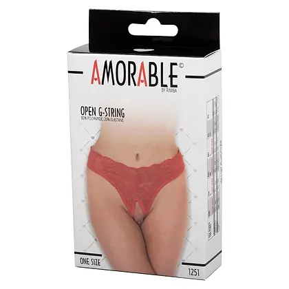 Chilot Amorable Open Lydia Roșu S-L