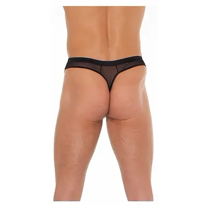 Chilot Amorable Transparent Spout Negru S-L