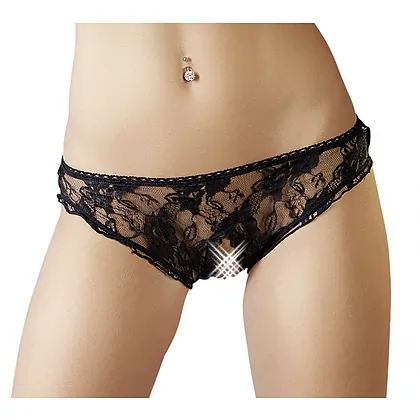 Chilot Decupat Briefs Cottelli Collection Negru S