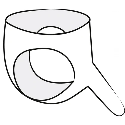 Chilot Latex Briefs With Dildo Negru S-L