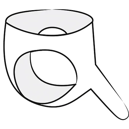 Chilot Latex Briefs With Dildo Negru S-L