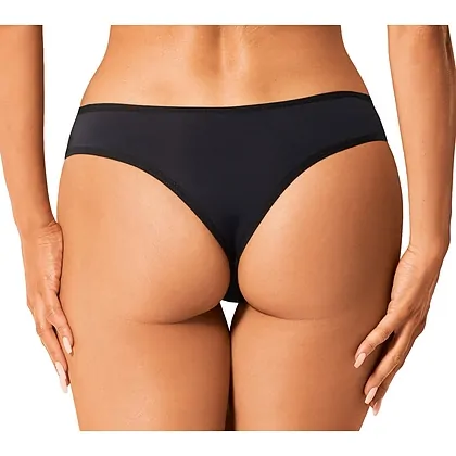 Chilot Obsessive Bella Rou Panties Negru XS-S