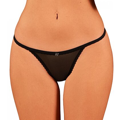 Chilot Obsessive Celia Noir Thong Negru XS-S