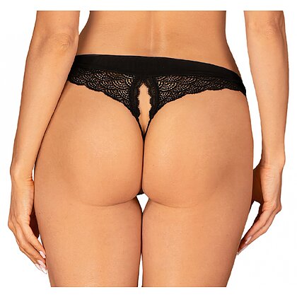 Chilot Obsessive Decupat Chemeris Negru XS-S