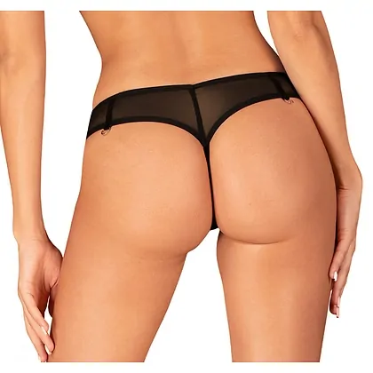 Chilot Obsessive Glandez Thong Negru XS-S
