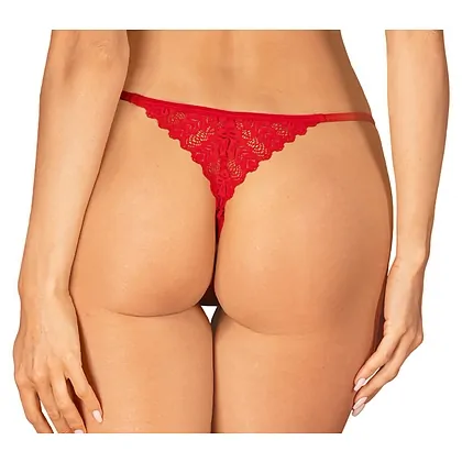 Chilot Obsessive Ingridia Decupat Roșu XL-2XL