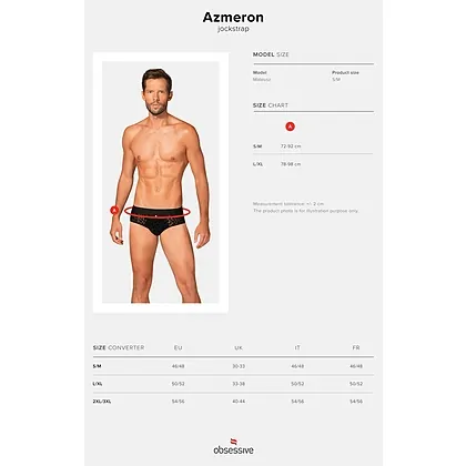 Chiloți Obsessive Azmeron Negru L-XL