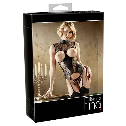 Corset Abierta Fina Leilani Negru S