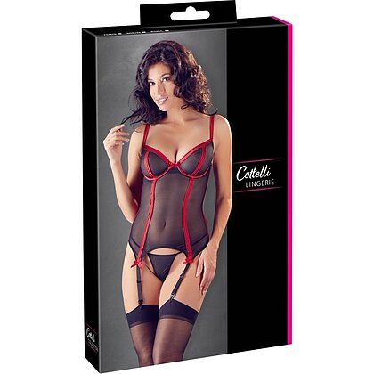 Corset Cottelli Collection Samira Negru L