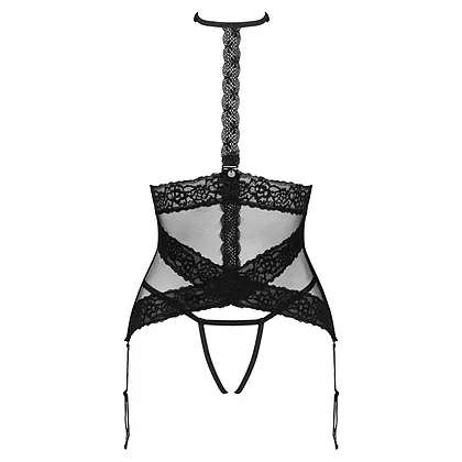 Corset Obsessive Lacrisia Negru XL-2XL