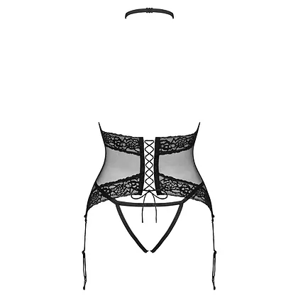 Corset Obsessive Lacrisia Negru XL-2XL